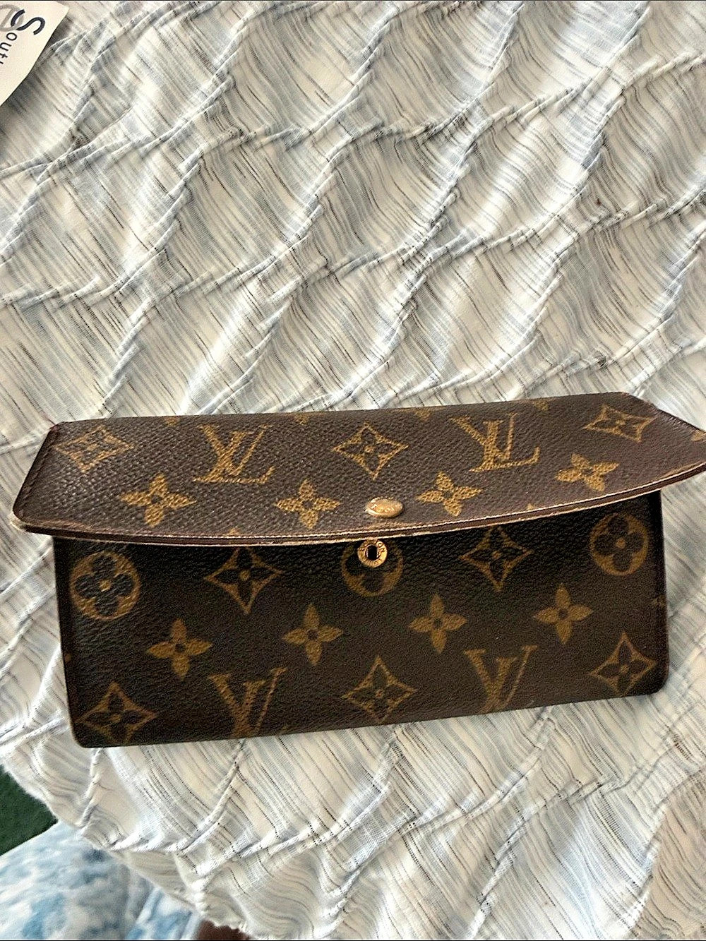 Louis Vuitton Sarah Wallet Monogram Brown